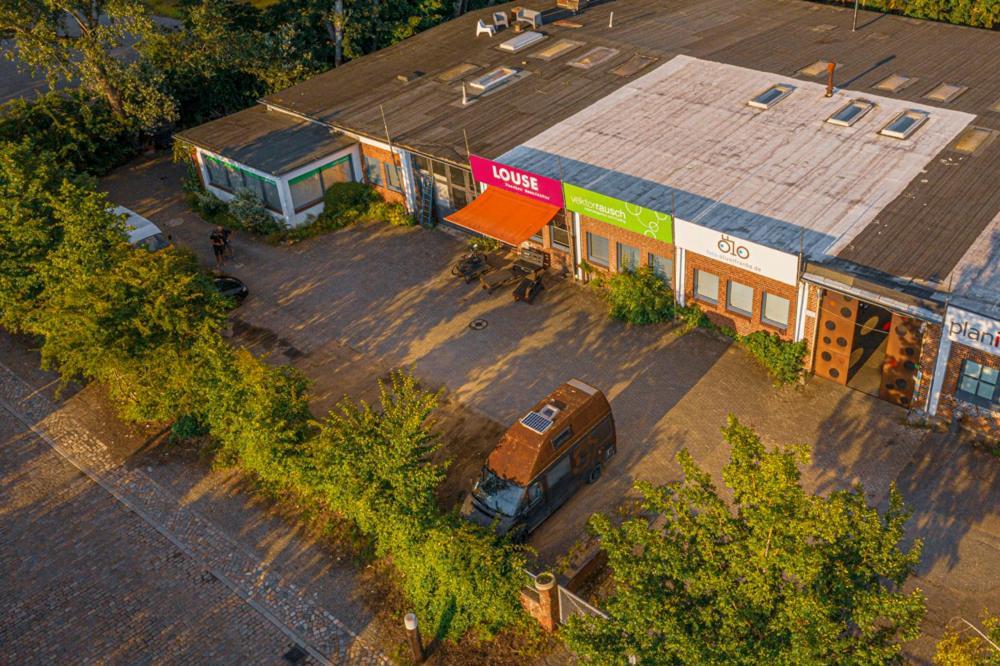 Ferienwohnung Louse Puschen Manufaktur Kiel Exterior foto