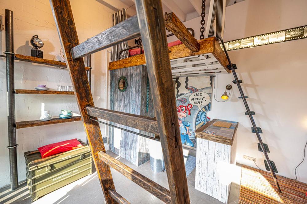 Ferienwohnung Louse Puschen Manufaktur Kiel Exterior foto